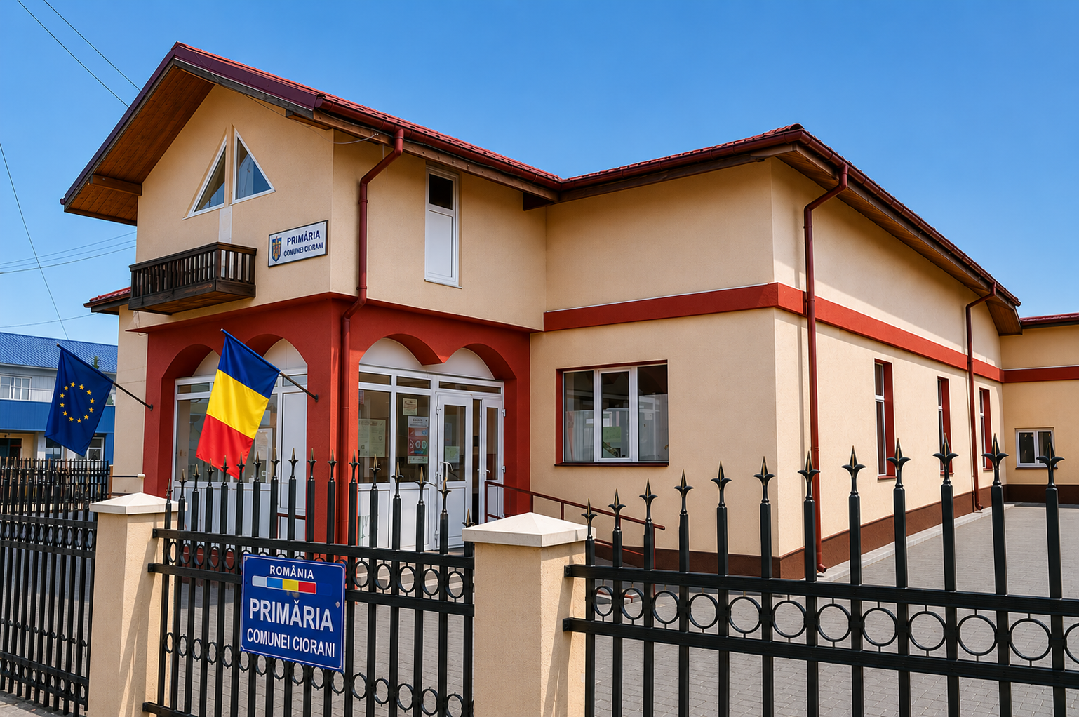 Sediul Primăriei Comunei Ciorani